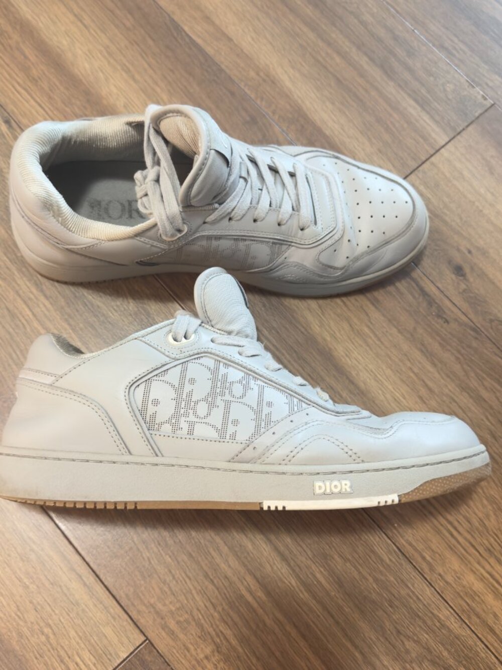 DIOR B27 Oblique Low Top Inspired men's Leather sneaker size 44 - Picture 3 of 14